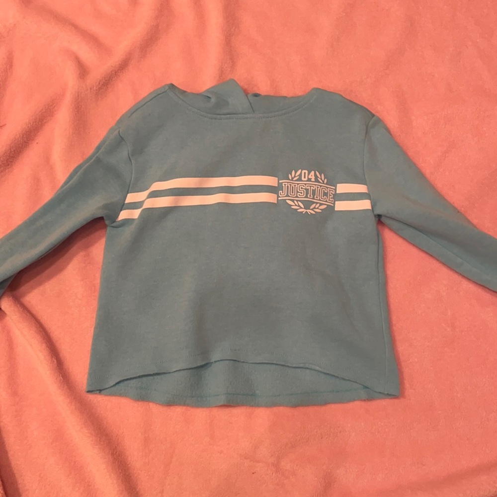 cropped hoddie